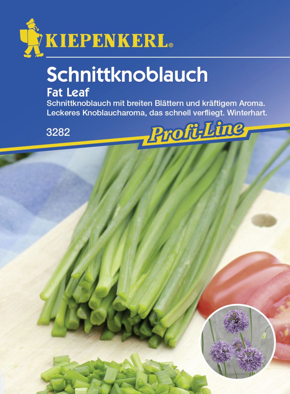 Kiepenkerl Schnittknoblauch Fat Leaf Allium tuberosum, Inhalt: ca. 25 Pflanzen GLO693107028