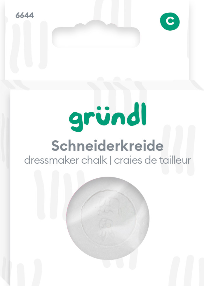 Gründl Schneiderkreide weiß 1 Stück GFM6a89dc9fd