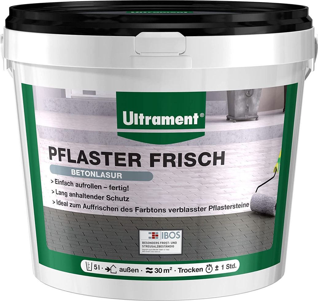 Ultrament Pflaster Frisch 5 l anthrazit kaufen Globus Baumarkt