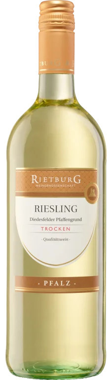 Rietburg Weißwein Pfalz Riesling trocken Deutschland 0,75 L GLO642010076