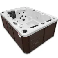 Canadian Spa Outdoor Whirlpool winterfest für 3 Personen Montreal UV 213 x 150 x 78 cmv