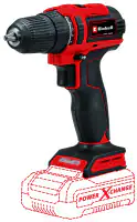 Einhell Akku-Bohrschrauber TE-CD 18/40 Li BL Solo 18 V