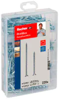 Fischer Schrauben-Box PowerFast II SK PZ 220-teilig
