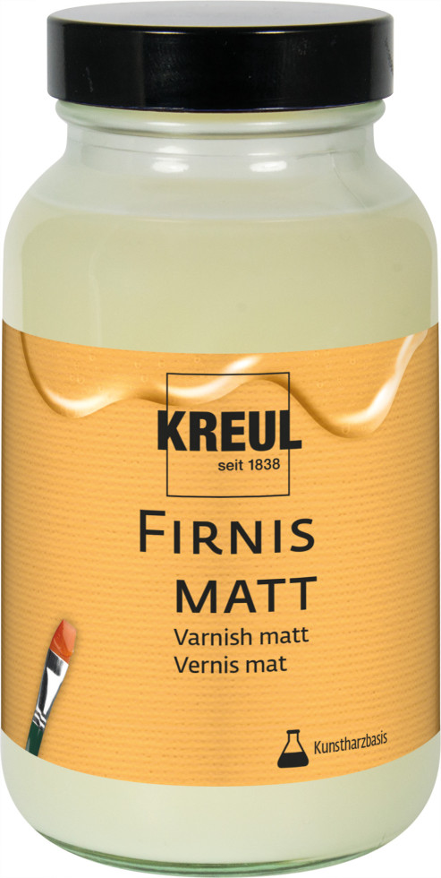 Kreul Lack für Acryl-und Ölfarben Firnis matt 250 ml GLO663201248