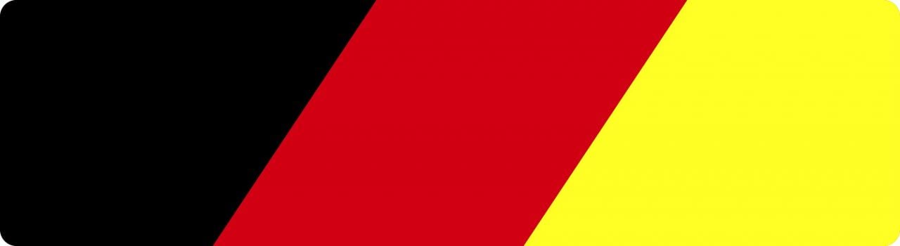 Hermann Schütz Aufkleber Deutschland Flagge Dimension 15x55mm GLO680201329