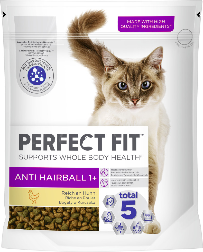 Perfect Fit Katzentrockenfutter Adult 750 g Huhn