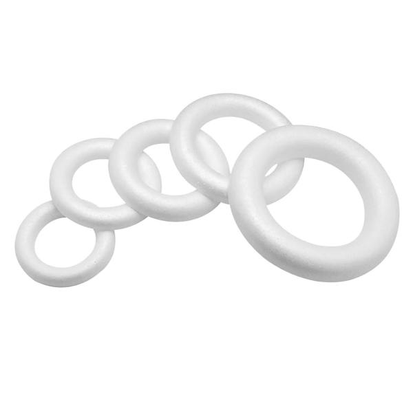Glorex Styroporhalbring Ø 30 cm