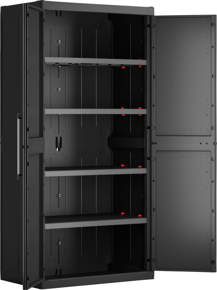 Keter Kunststoffschrank Detroit XL hoch 89 x 54 x 182 cm kaufen Globus Baumarkt