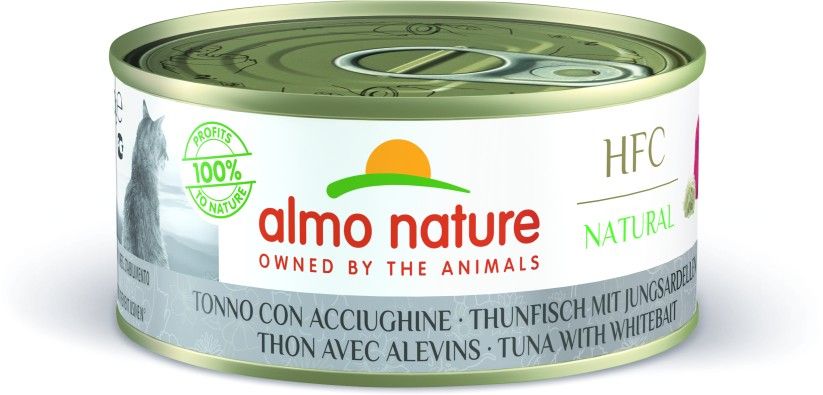 Weitere Almo Nature Cat Adult HFC Thunfisch & Sardellen Katzenfutter 150g GLO629206049