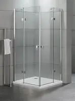 Primaster Dusch-Eckeinstieg-Tür Easy-6 Open 90 x 90 cm Klarglas chrom