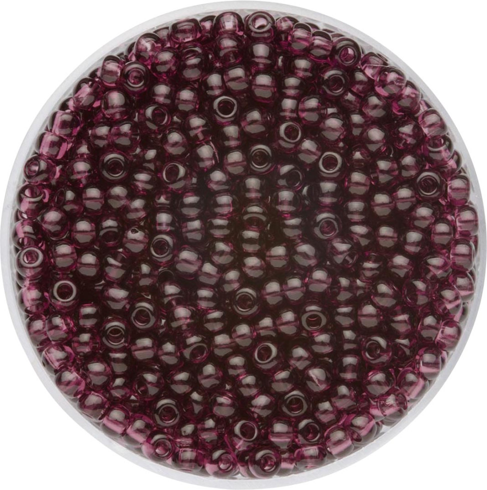 Glorex Rocailles Perlen 2,6 mm 17 g lila