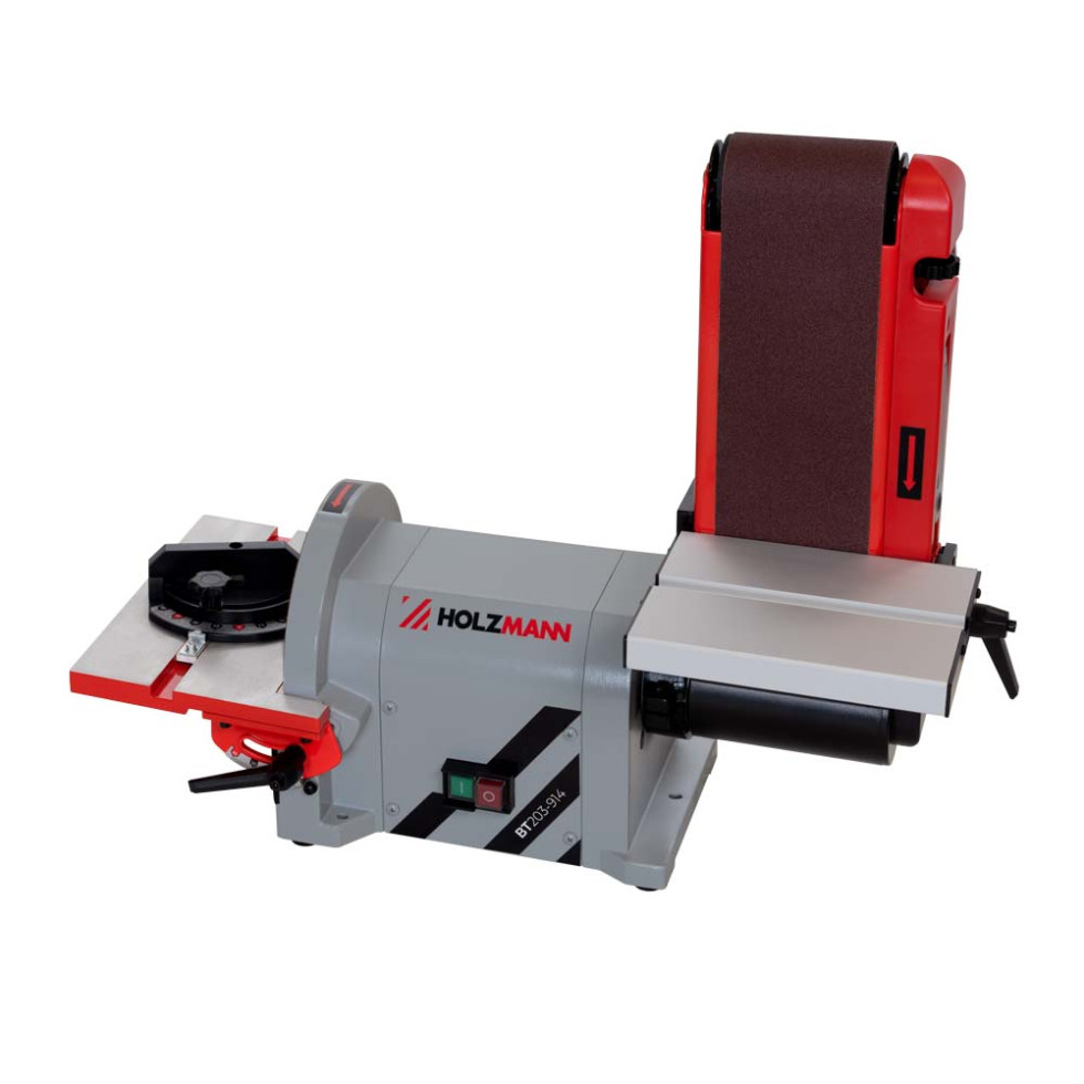 HOLZMANN Bandschleifmaschine Band - TELLERSCHLEIFMASCHINE BT203-914 Schleifer - Image 5