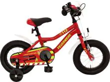 Bachtenkirch Kinderfahrrad Feuerwehr Kuma 12,5 Zoll rot weiß