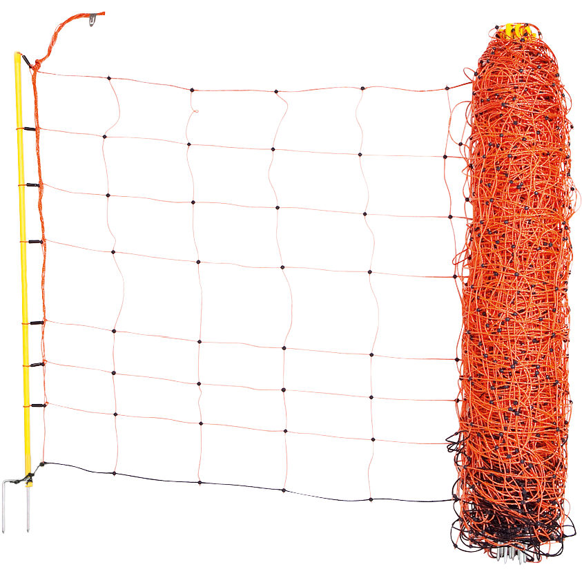 Kerbl Schafnetz 50 m x 108 cm orange