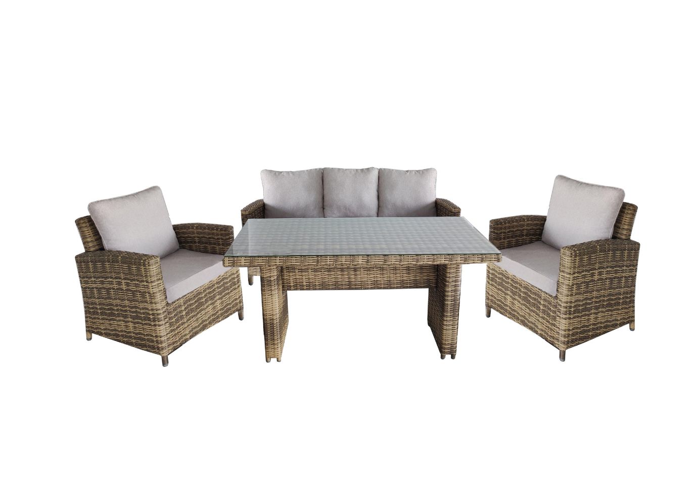 TrendLine Lounge Set Sarino inkl. Auflagen kaufen Globus Baumarkt
