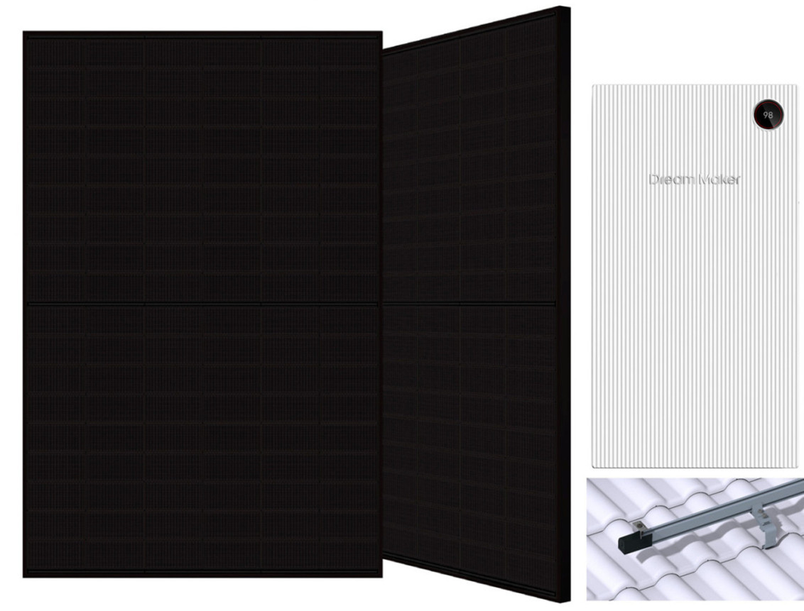 Dream Maker PV-Anlage 12KW ohne Montage inklusive Speicher