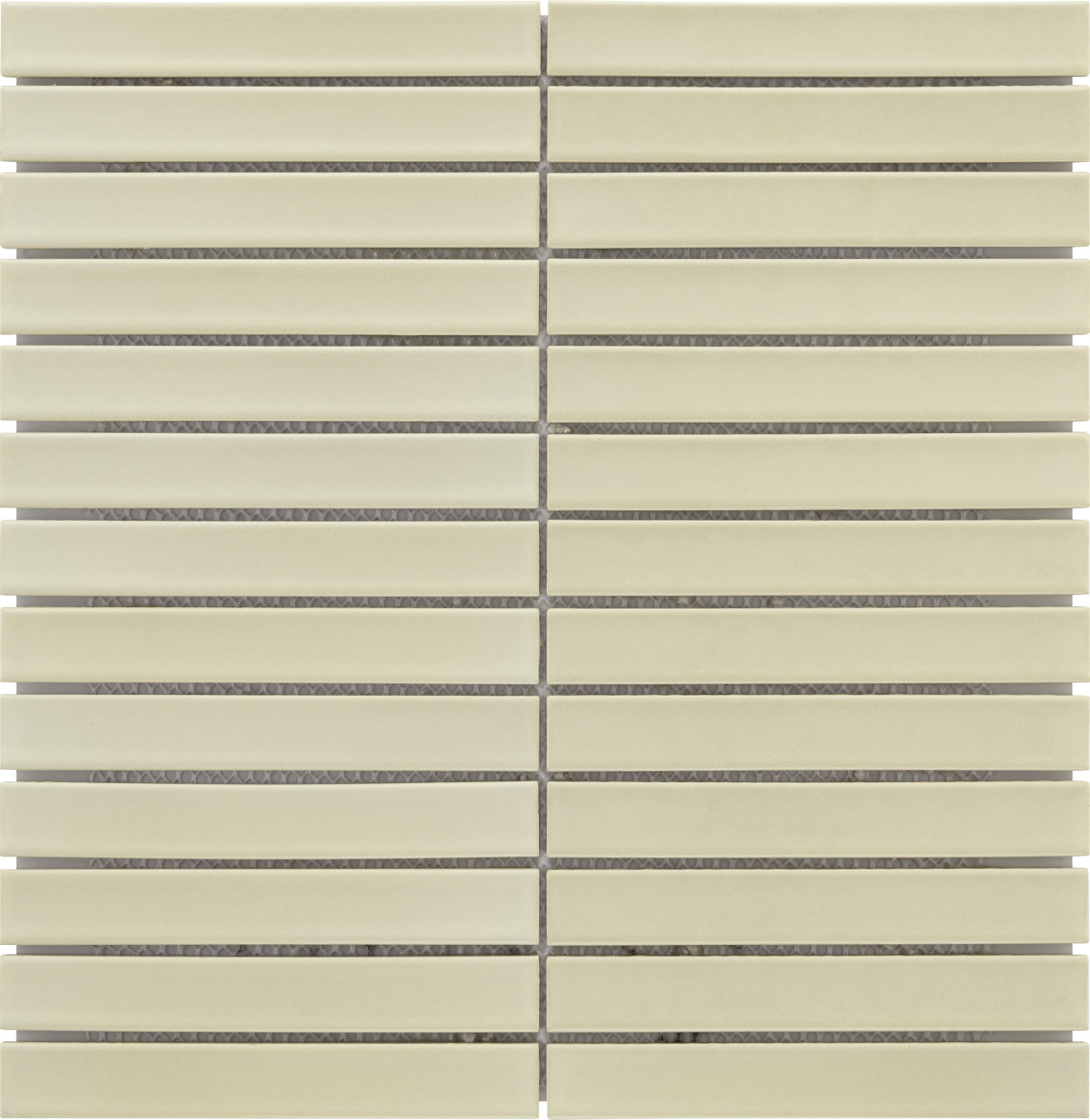 KNG Mosaikfliese Sticks 29,6 x 29,9 cm beige matt