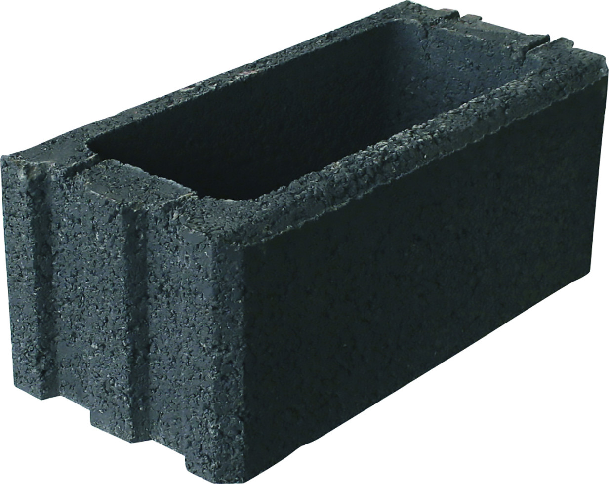 EHL Mauerstein Planomur Normalstein 50 x 25 x 20 cm anthrazit