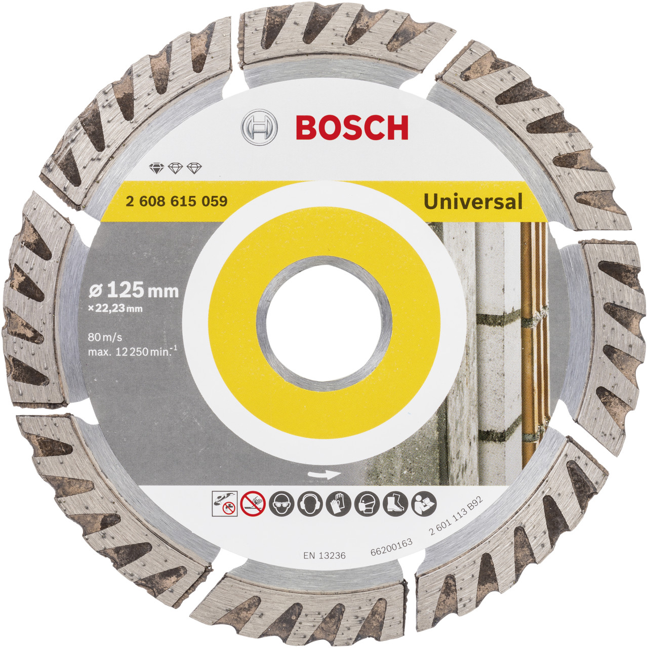Bosch Trennscheibe Diamant Ø 125 mm 22, 23 mm GLO761122273