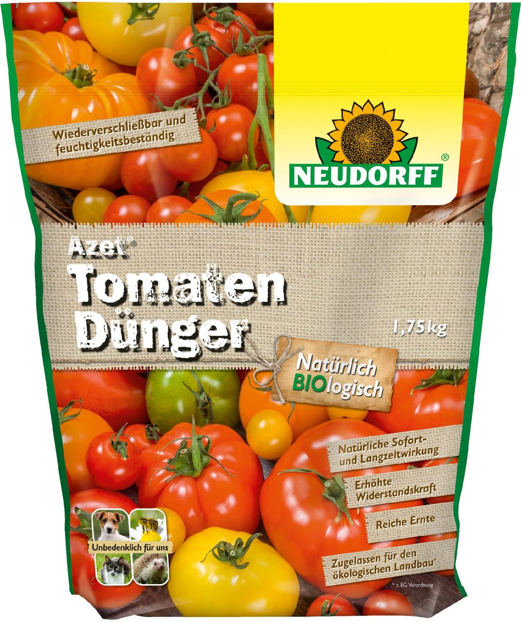 Neudorff Azet TomatenDünger 1,75 kg GLO688300917