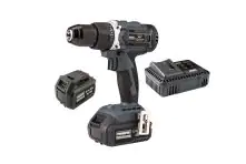 Primaster Pro Akku-Bohrschrauber-Set PAS20BL-W 20 V mit 2x Akku & Ladegerät