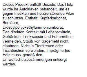 Baumpfahl 200 cm, Ø 4 cm, kesseldruckimprägniert Zaunpfahl - Bild 3 von 4
