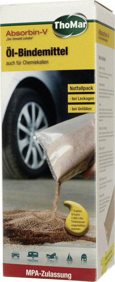 Thomar Ölbindemittel Absorbin-V mit MPA-Zulassung 1kg