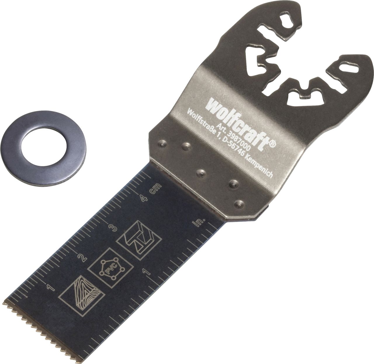 Wolfcraft Tauchsägeblatt 10 mm Bosch PMF