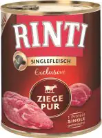 Rinti Singlefleisch Exclusive Ziege Pur 800 g Adult