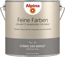 Alpina Feine Farben No. 01 Stärke der Berge 2,5 L zeitloses grau edelmatt