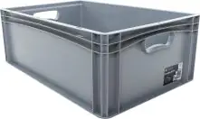 Eurobox 60 x 40 x 22 cm, 44,2 L grau