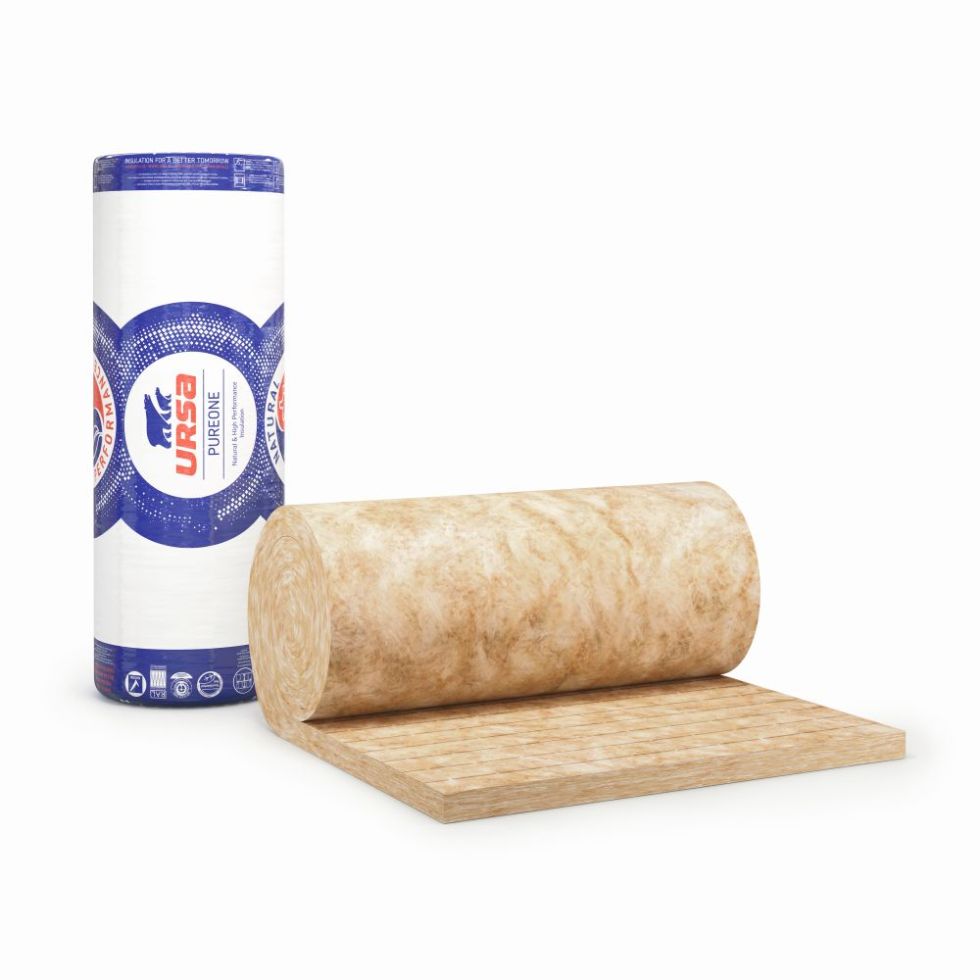 Ursa Pureone UntersparrenKlemmfilz Mineralwolle WLG 035 800 x 120 x 6