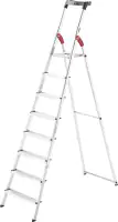 Hailo Aluminium-Sicherheits-Stehleiter L60 StandardLine 3,72 m