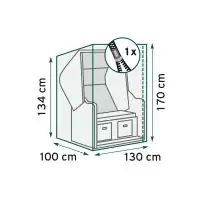 TrendLine Schutzhülle Exclusive für Strandkörbe