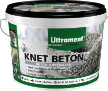 Ultrament Knet Beton 2,5 kg, hellgrau