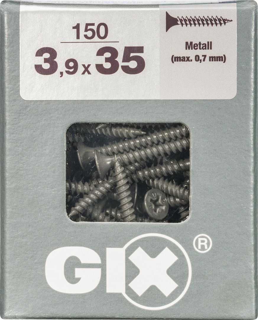 Spax Schnellbauschrauben 3.9 x 35 mm PH 2 Feingewinde – 150 Stk. GLO763031548