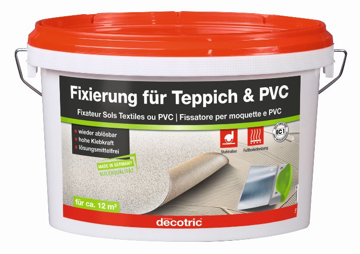 Decotric Fixierung für Teppich und PVC 3 kg GLO765350014