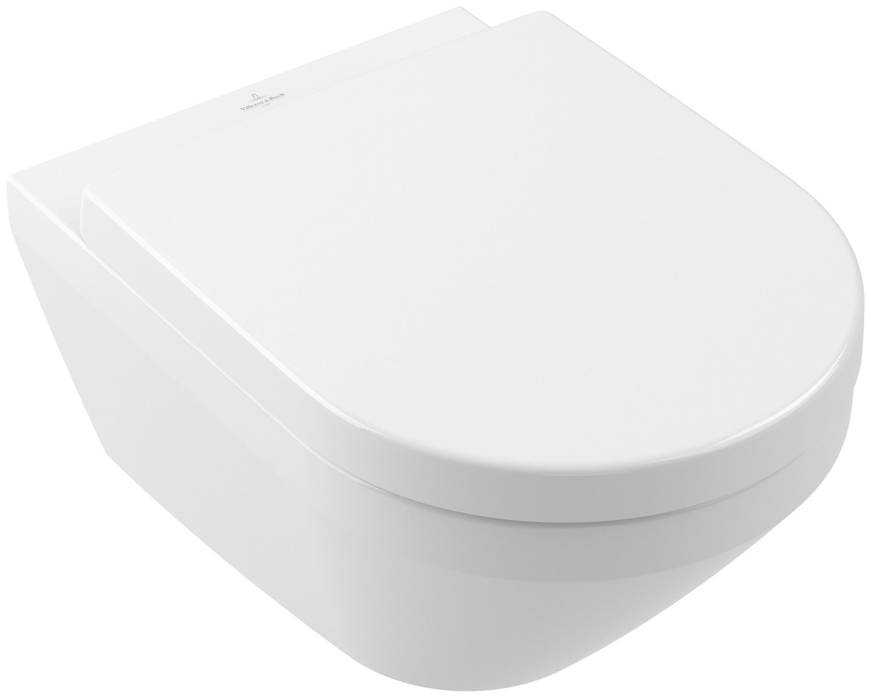 Villeroy & Boch Wand Tiefspül WC Targa Pure Twist spülrandlos inkl. WC ...