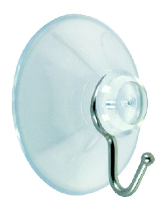 Hettich Saughaken 45 x 45 x 25 mm Kunststoff transparent - 3 Stück