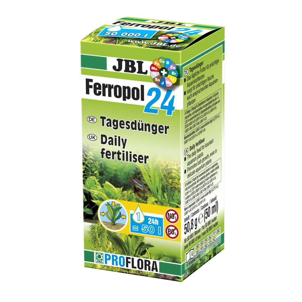 JBL Aquaristik JBL PROFLORA Ferropol 24 50ml grün GLO689505911