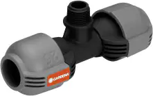 Gardena T Stück für Sprinkler 25 mm x 1/2