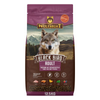 Wolfsblut Black Bird Hundetrockenfutter Adult getreidefrei 12,5 kg Truthahn