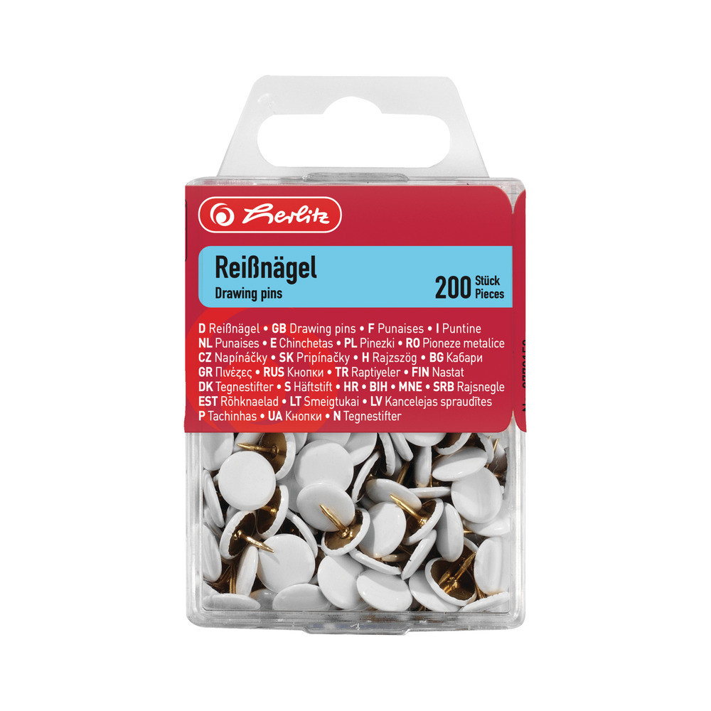 Herlitz 8770158 Reißnagel Weiß 200Er Packung - Image 5