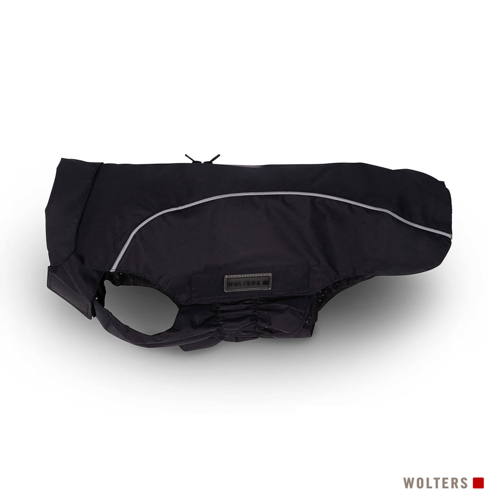 Wolters Hundebekleidung Regenjacke Easy Rain für Dackel schwarz