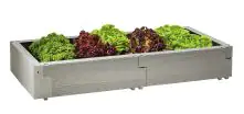 Juwel Hochbeet Timber Aufbau-Set 130 x 60 x 20 cm