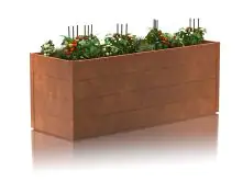 Guardi Hochbeet L 200 x 70 x 76 cm Cortenstahl