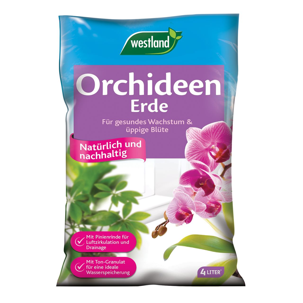Westland Orchideen Erde 4 l GLO688100819