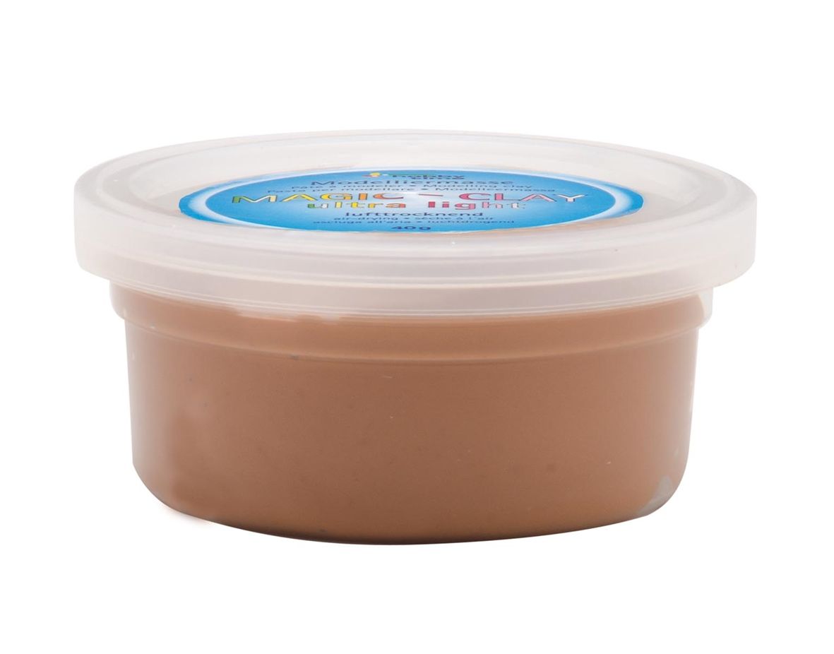 Glorex Magic-Clay schokobraun 40 g