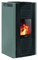 Justus Pelletofen Sirkos Aqua 2.0 Stahl taupe 2,5 - 9,4 kW