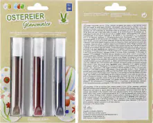 Eierfarben Stifte Glanzmaler 3 Farben